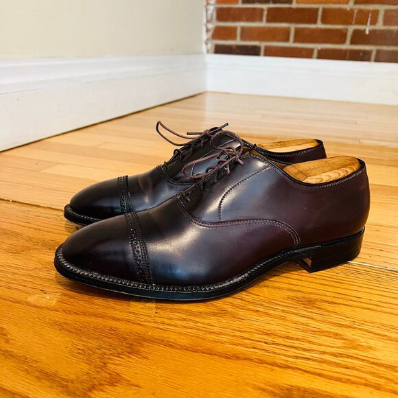 Brooks Brothers Other - VTG Brooks Brothers Shell Cordovan Cap Toe Oxford Dress Shoes Size 9 EUC
